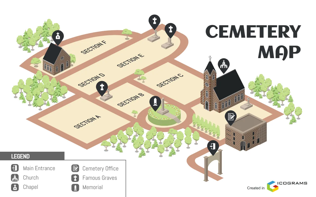 Cemetery Map