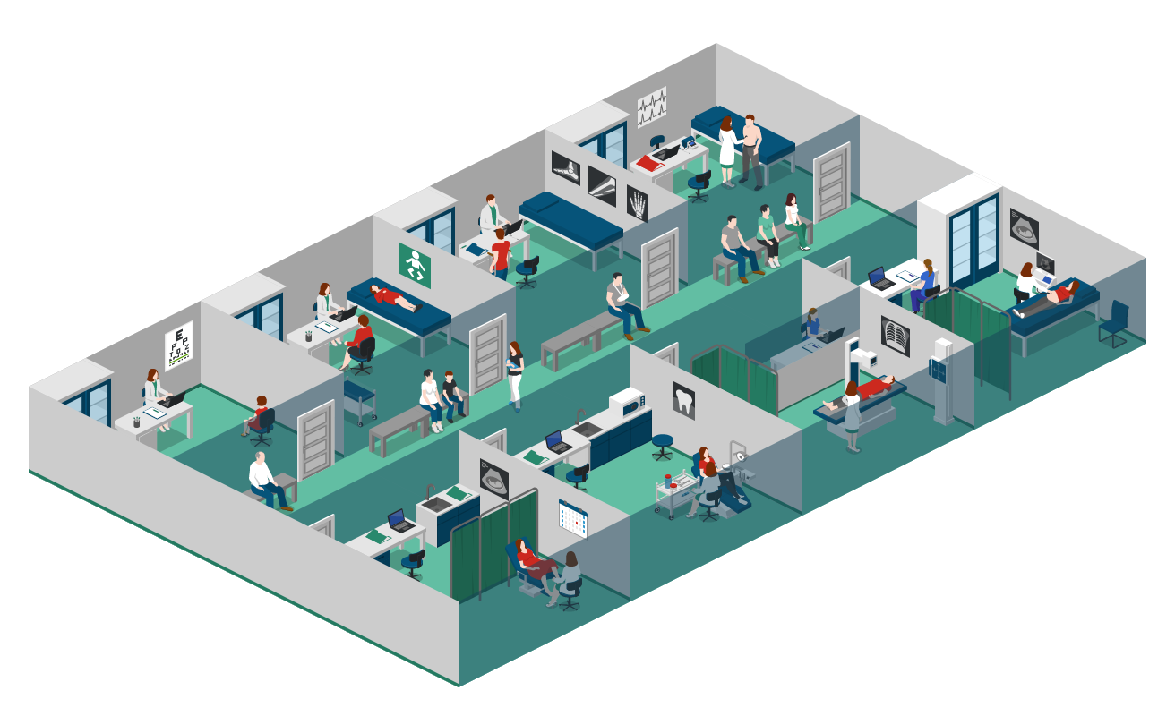 clinic layout plan