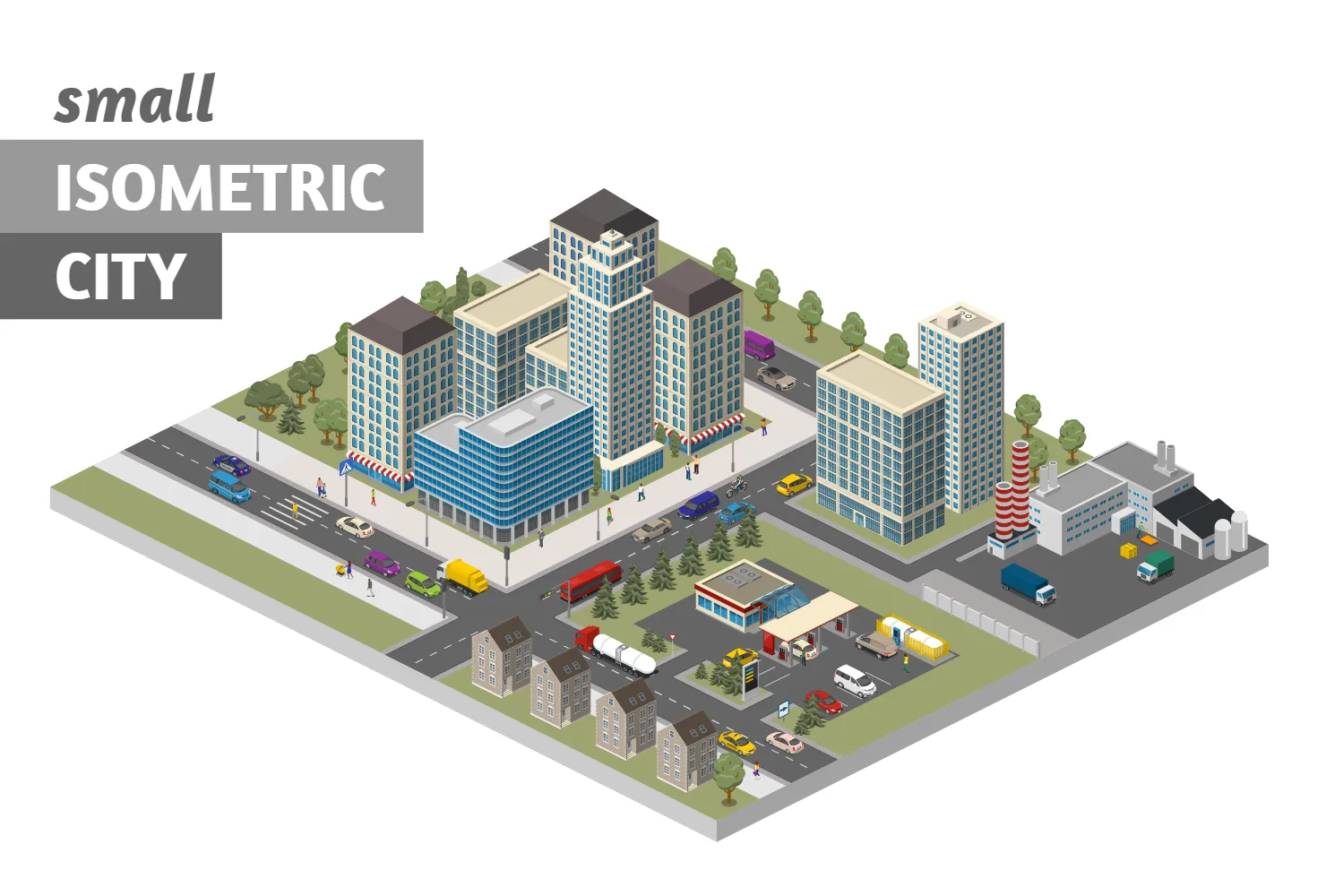Small Isometric City