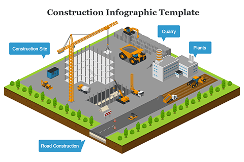Construction Infographic Template