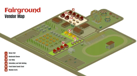 Fairground - Vendor Map