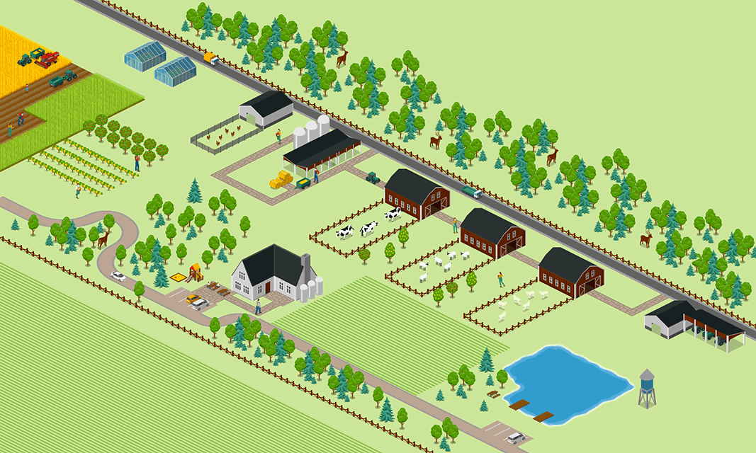 Sample Farm Map