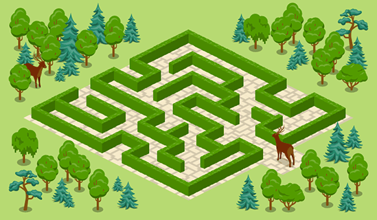 Maze Bushes