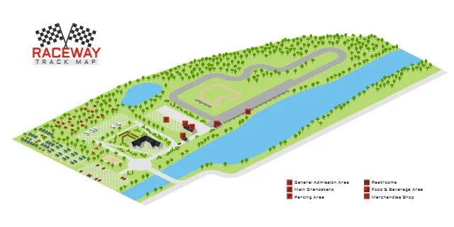 Raceway - Track Map