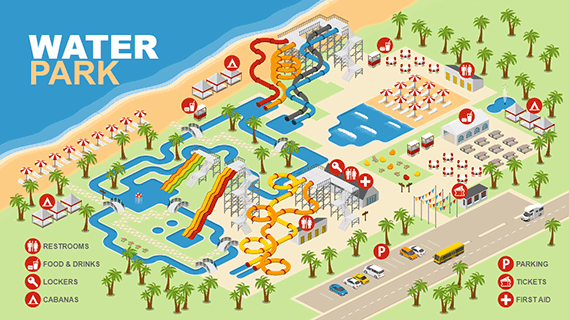 Water Park Map