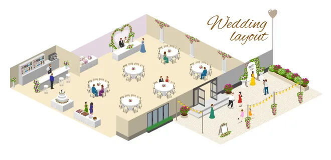 Wedding Reception Layout